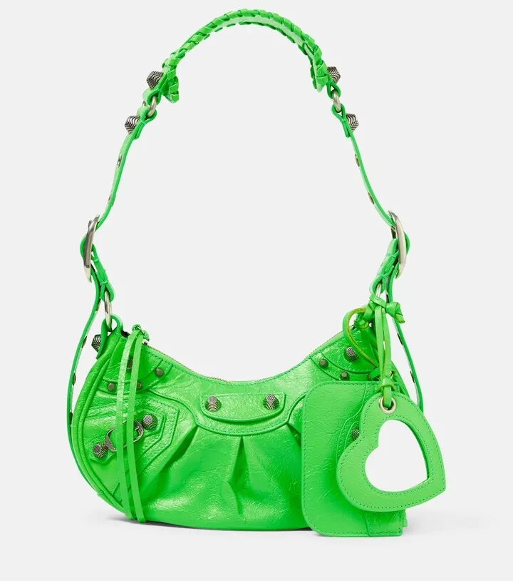 Le Cagole XS leather shoulder bag