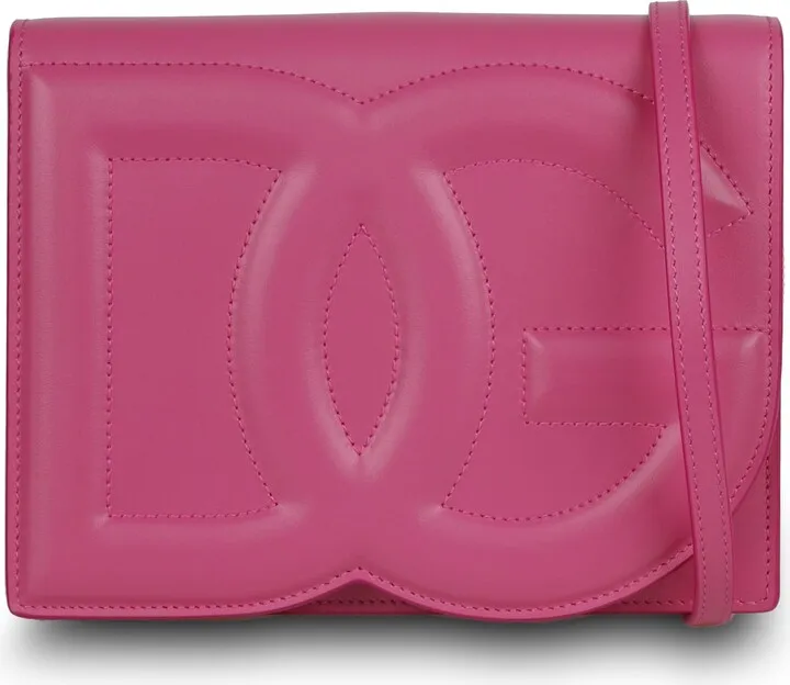 Dolce & Gabbana 'dg Logo' Leather Shoulder Bag