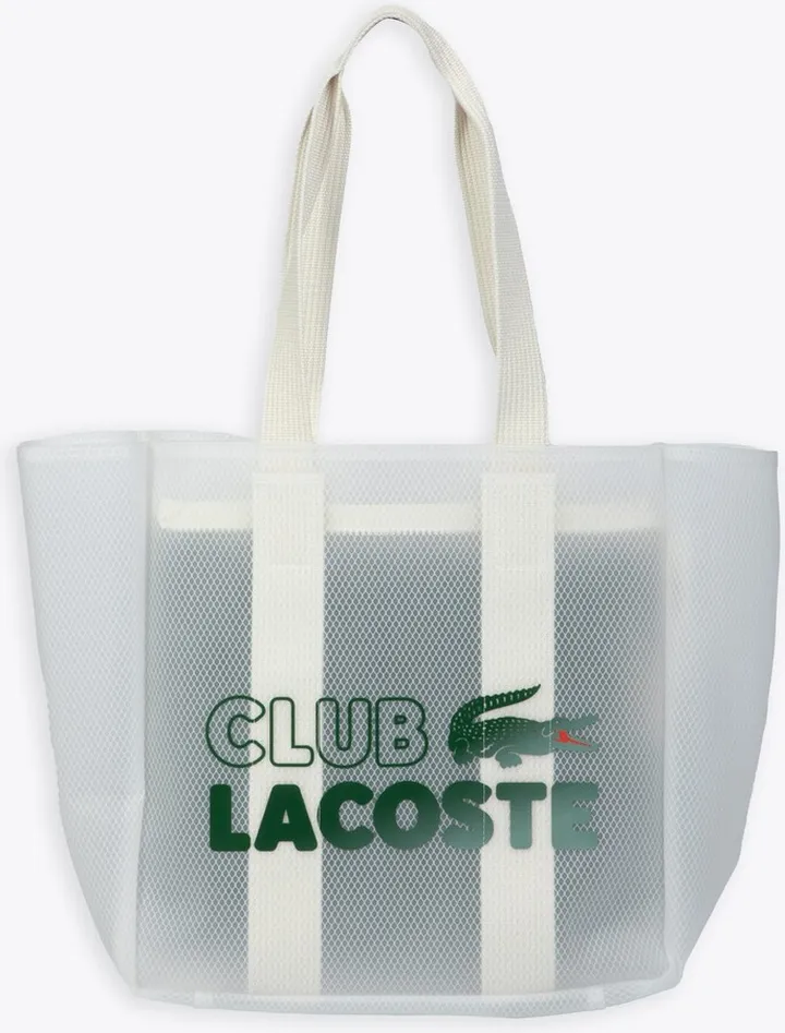 Borsa Shopping Transparent pvc shopper bag with logo
