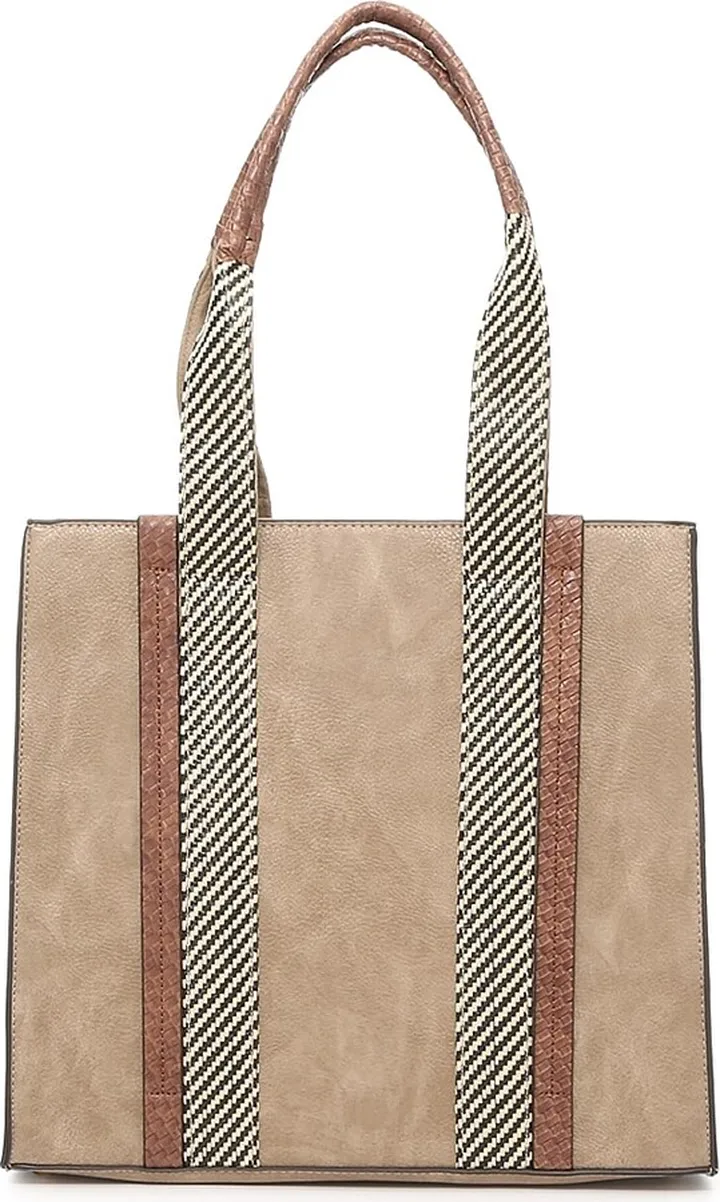 Kelly & Katie Woven Handle Tote