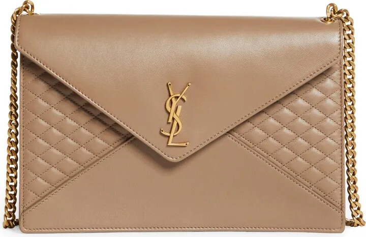 Gaby Quilted Leather Shoulder Bag