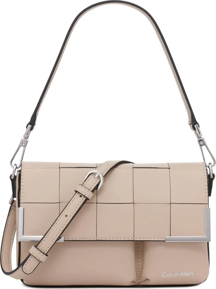 Mica Woven Magnetic Flap Convertible Crossbody