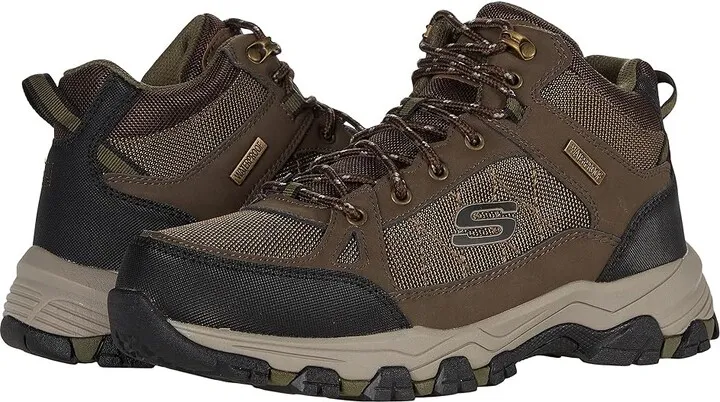SKECHERS Relaxed Fit Selmen - Melano (Chocolate) Men's Shoes