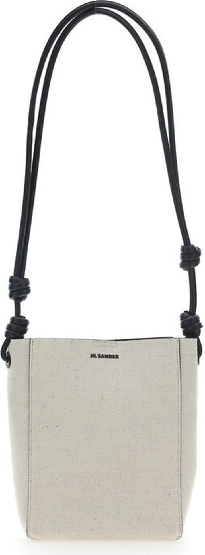 Jil Sander Logo Printed Shoulder Bag