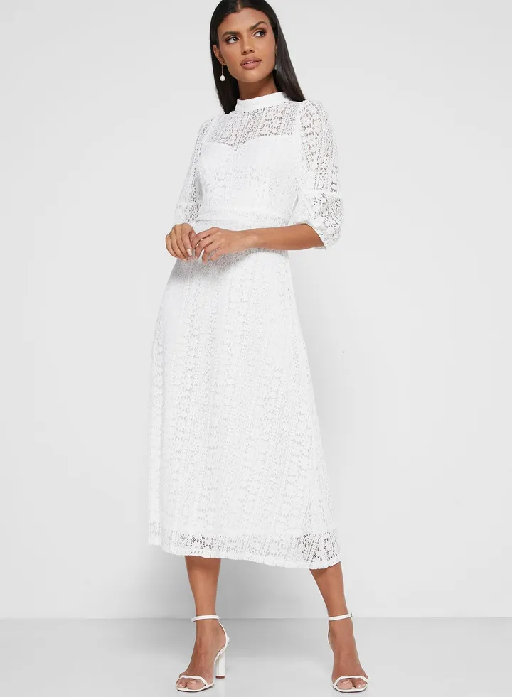Lace Detailed Dress