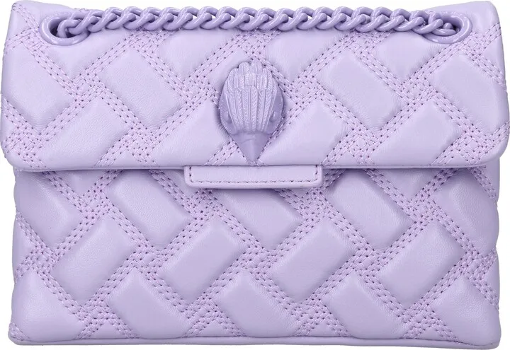Mini Kensington Drench Leather Convertible Crossbody Bag