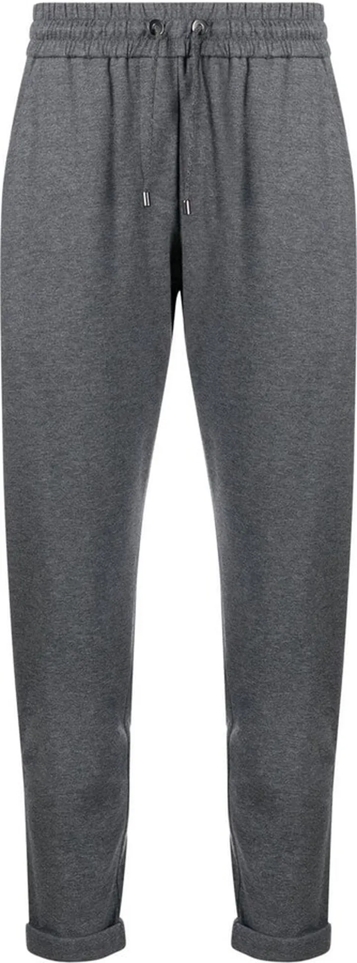 Drawstring Cropped Track Pants