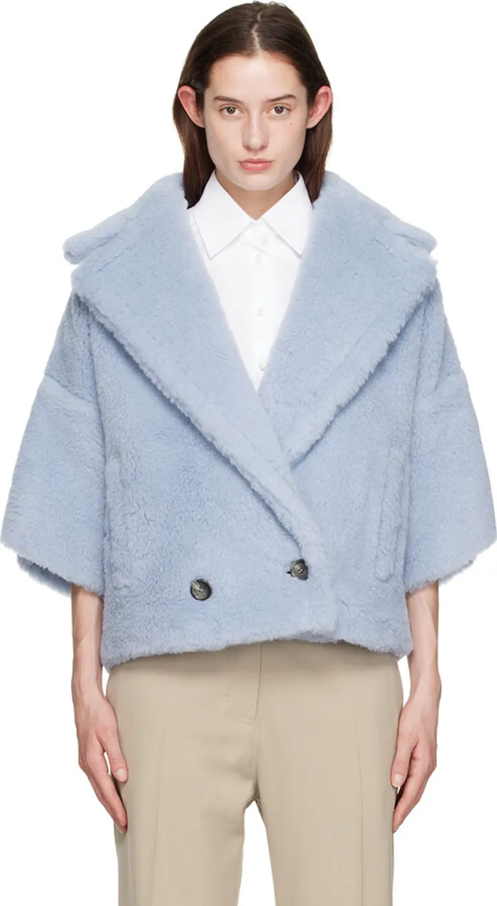 Max Mara Blue Riga Coat