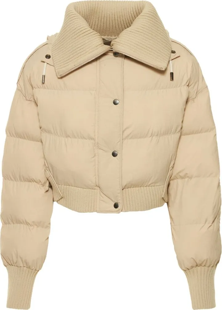 La Doudoune Briciola crop puffer jacket