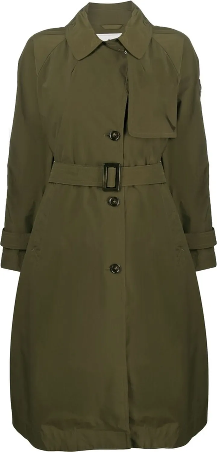 Summer belted trench coat