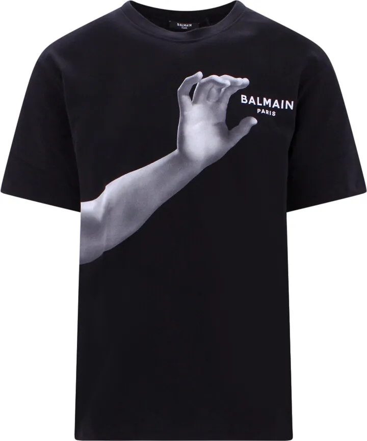 Cotton t-shirt with Statue print