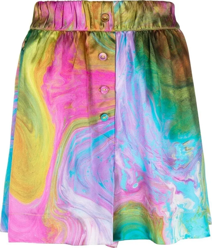 Tie-Dye Shorts