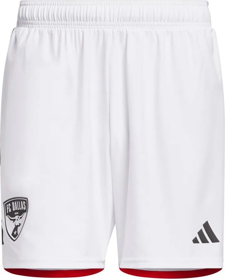 Men's adidas White Fc Dallas 2023 Away Aeroready Authentic Shorts