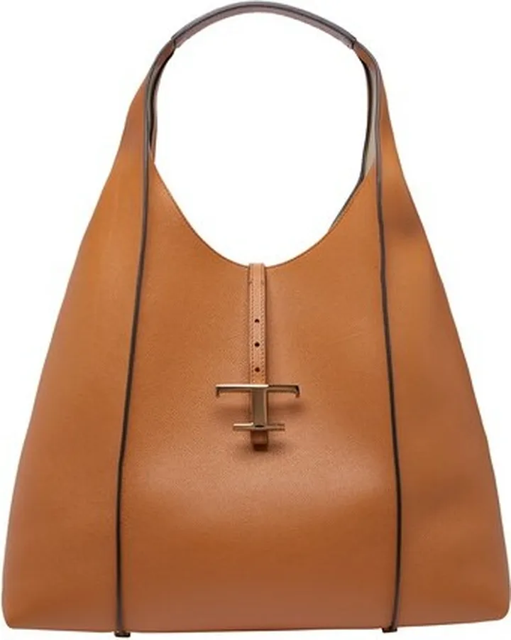 Timeless Hobo bag in leather - big