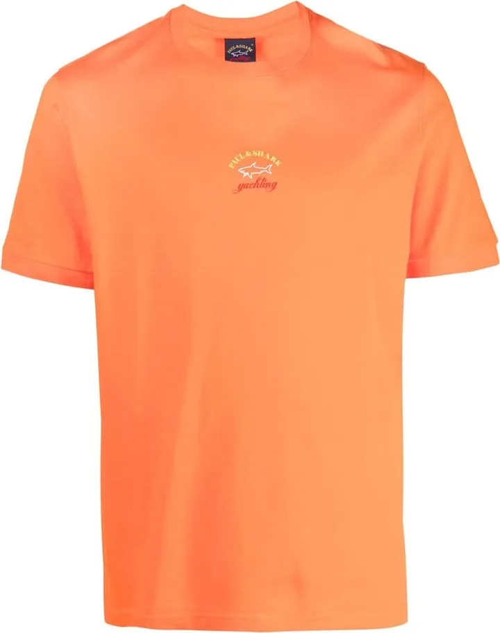 logo-print cotton T-shirt