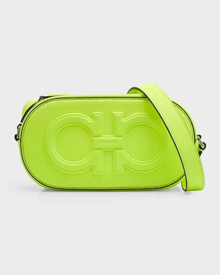 Men's Doppio Gancio Big Crossbody Bag