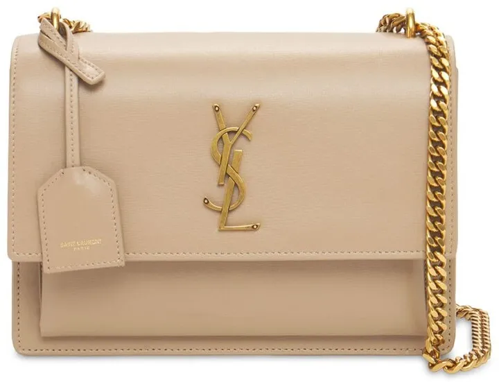Sunset medium leather shoulder bag
