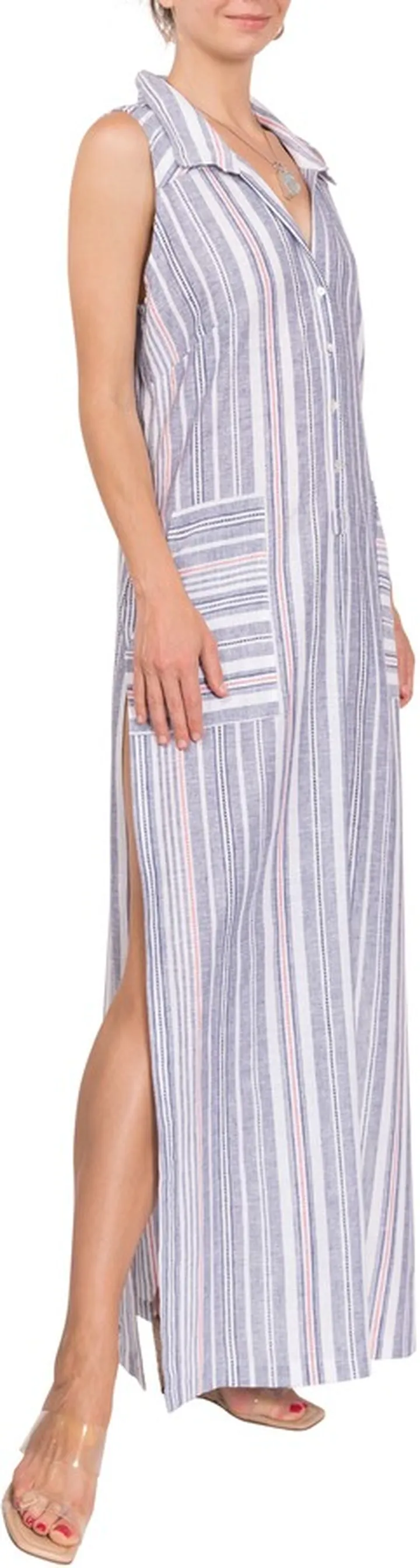 Vivienne Sleeveless Cotton Nightgown