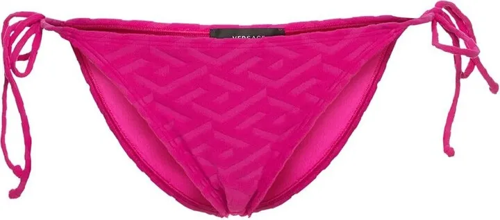 Monogram terry cloth bikini bottoms
