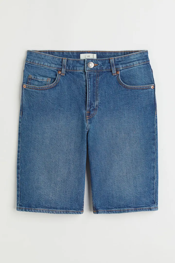 High Waist Denim Shorts