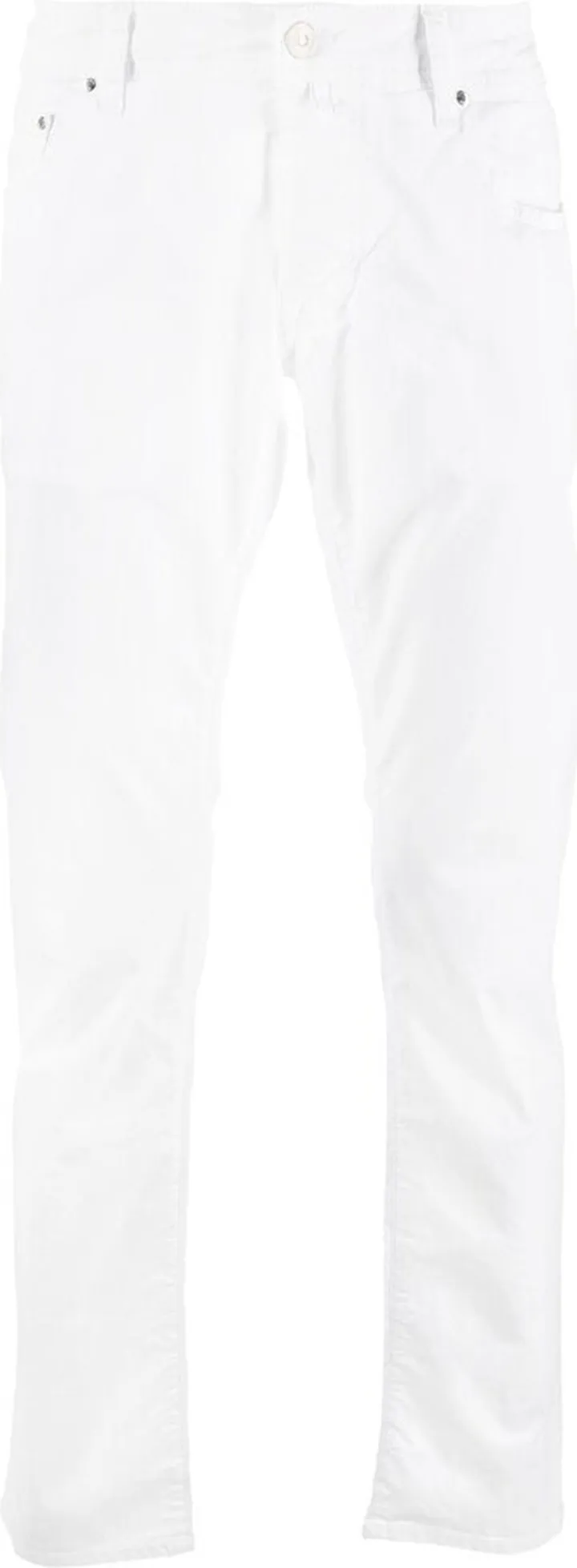 Low-Rise Straight-Leg Trousers