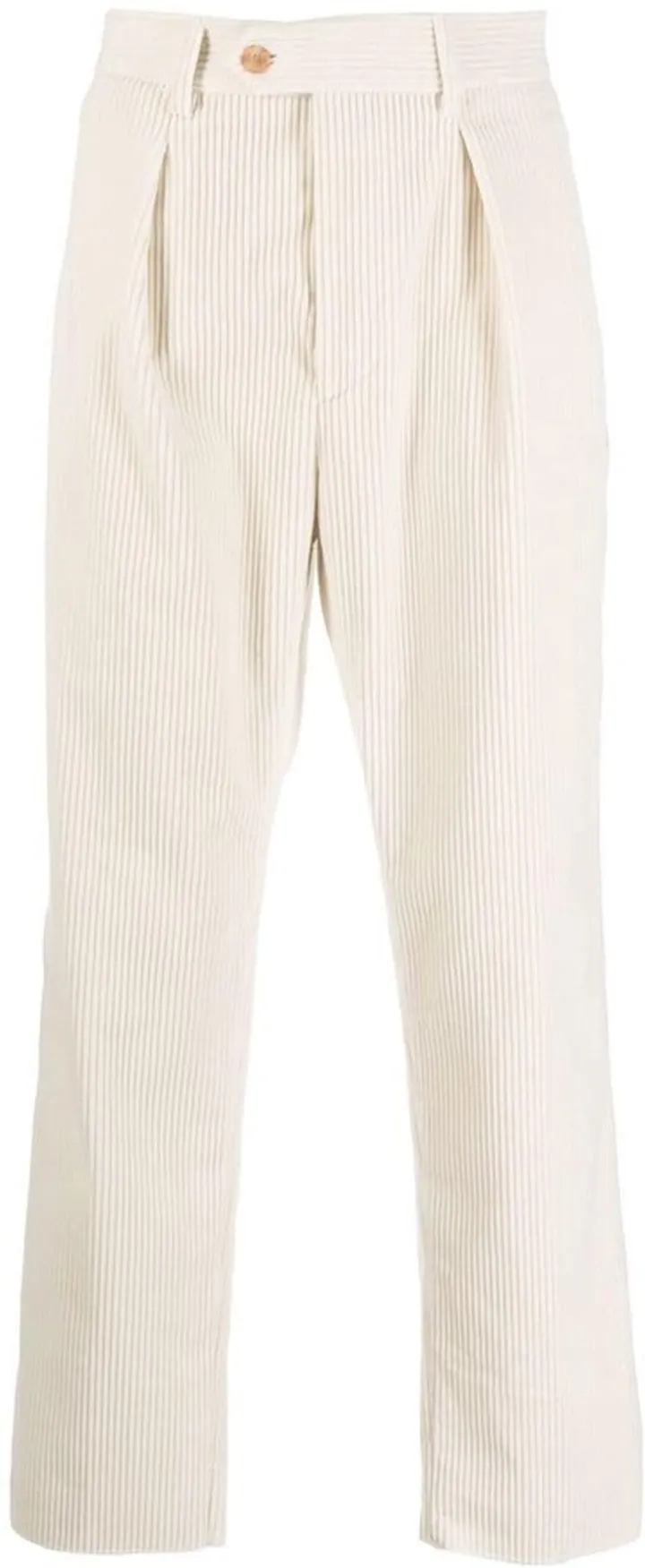 Straight-Leg Corduroy Trousers