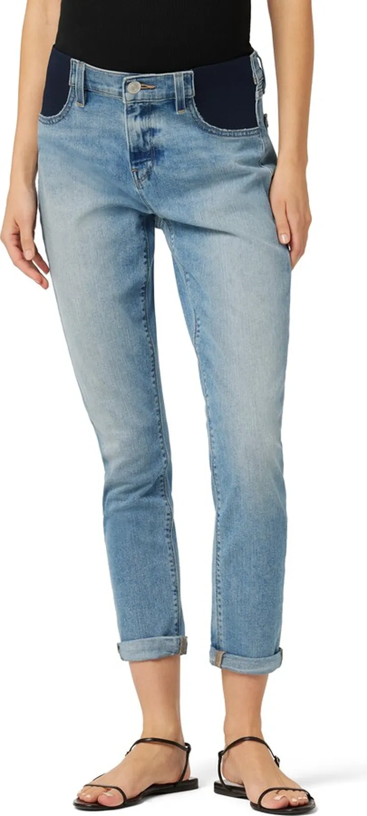 Hudson Lana Slim Boyfriend Ankle Maternity Jeans