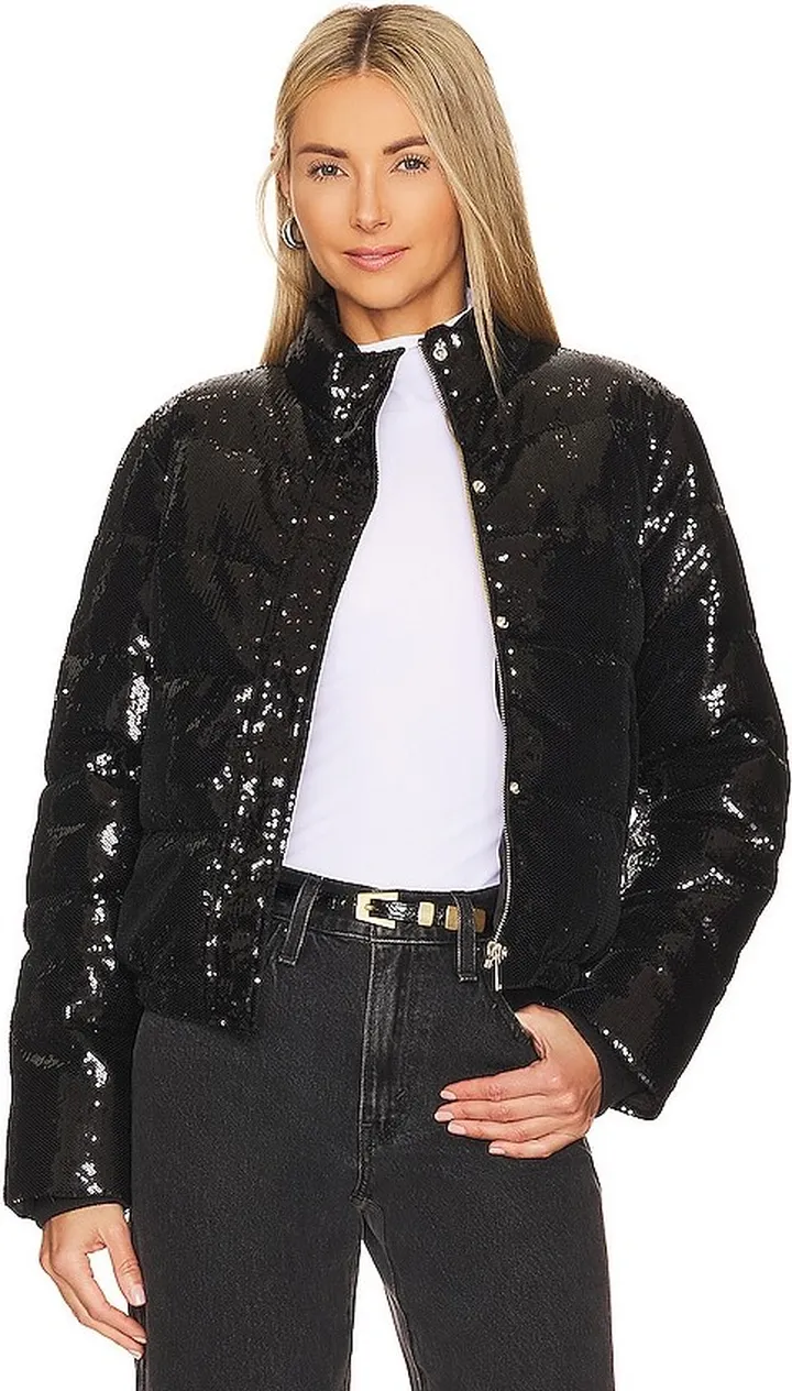 Paxton Sequin Puffer