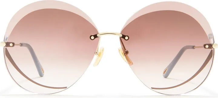 64mm Round Sunglasses