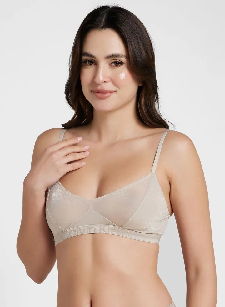Strappy Logo Band Bra