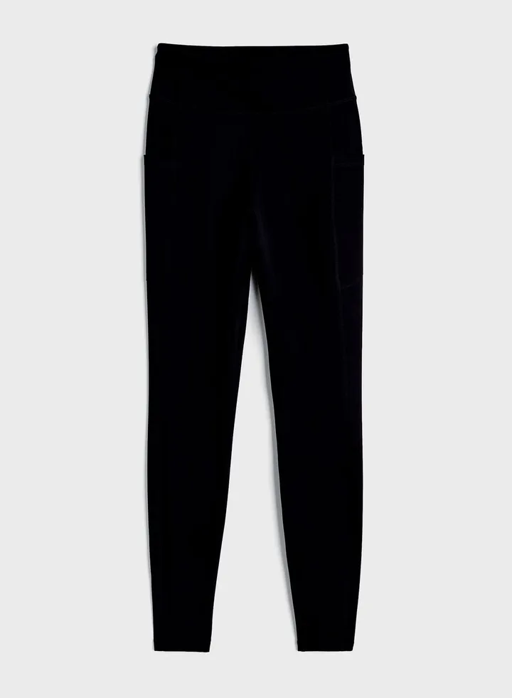 Pocket Detail Tight Pants