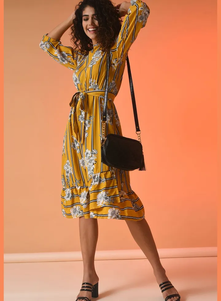 Floral Print Dress