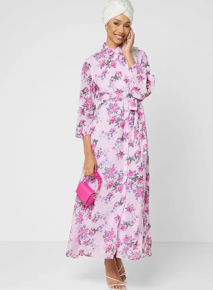 Floral Printed Dress