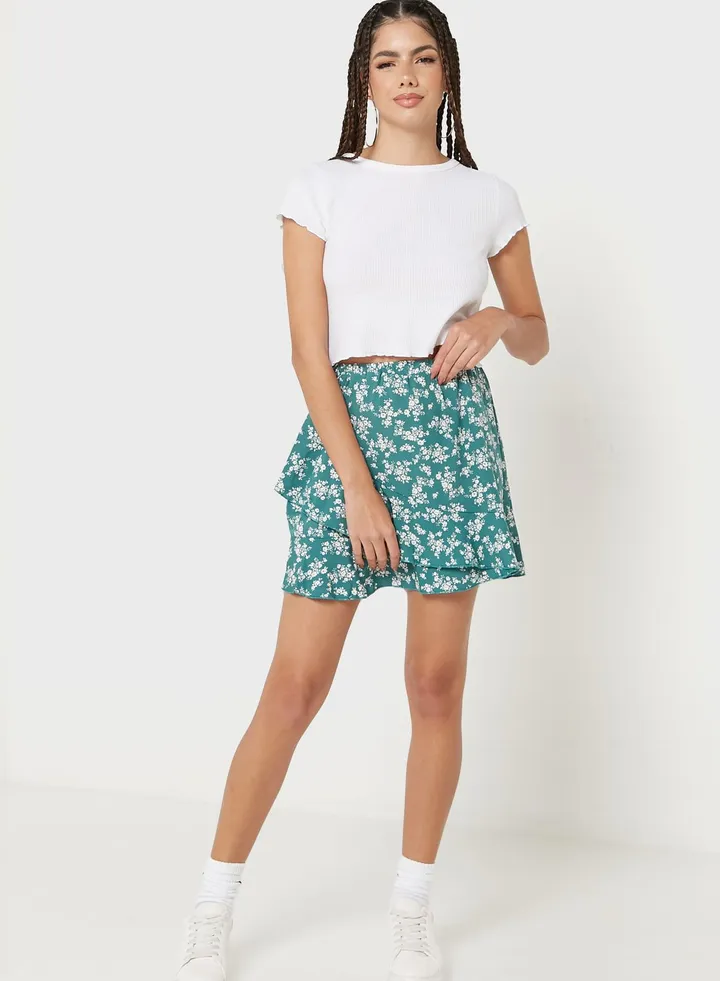 Printed Skirt