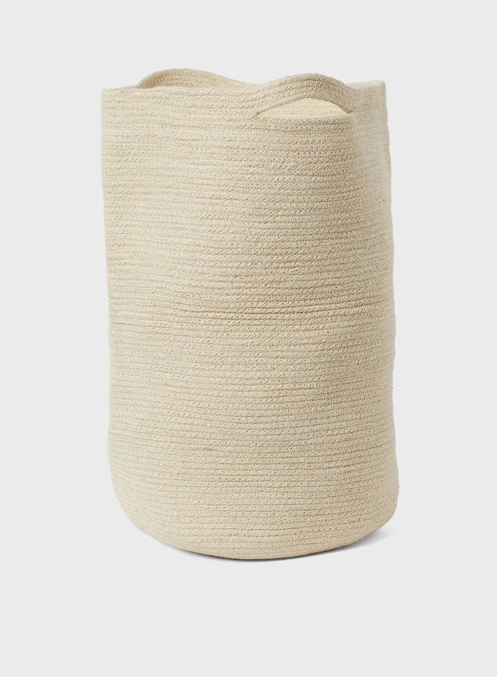 Jute Laundry Basket