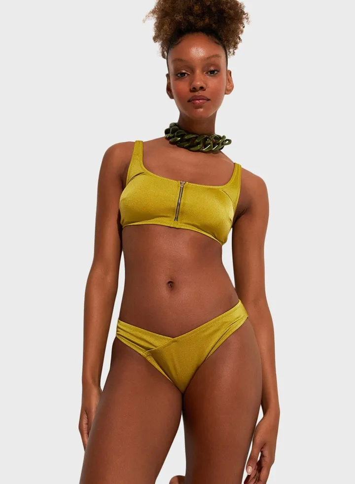 High Leg Bikini Bottom