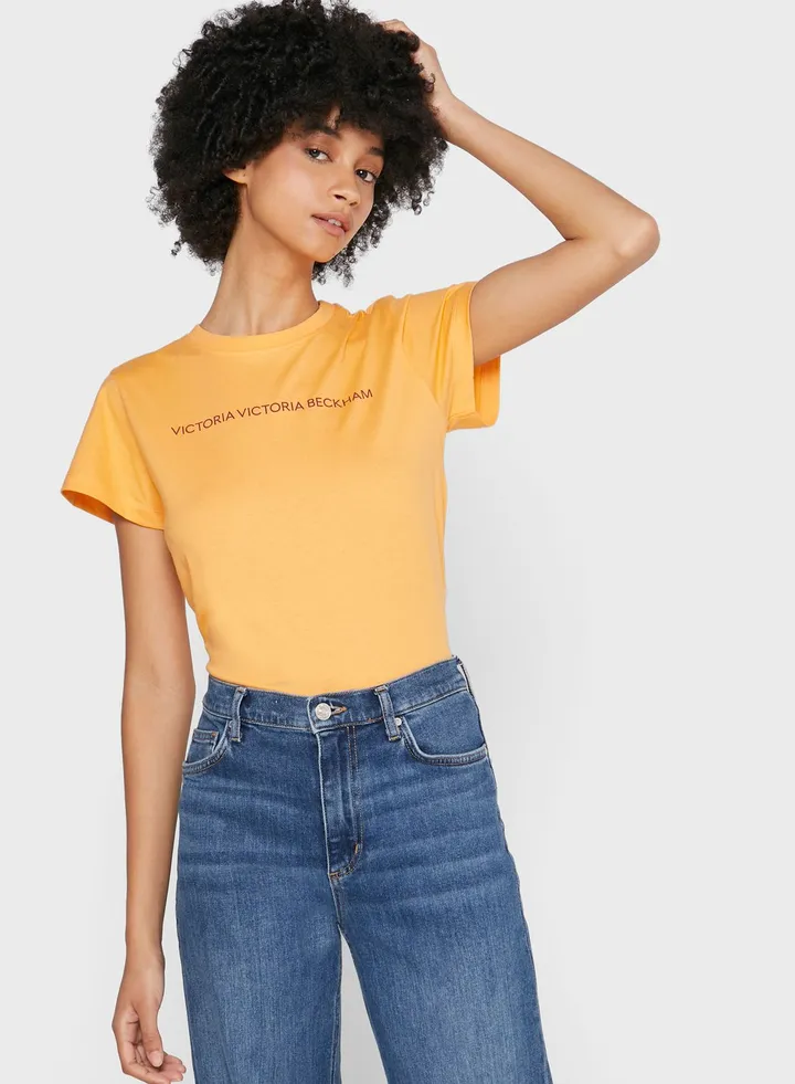 Crew Neck Logo T-Shirt