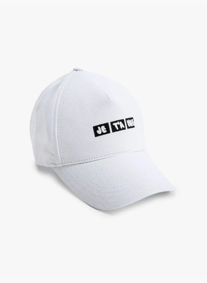 Embroidered Cotton Cap Hat