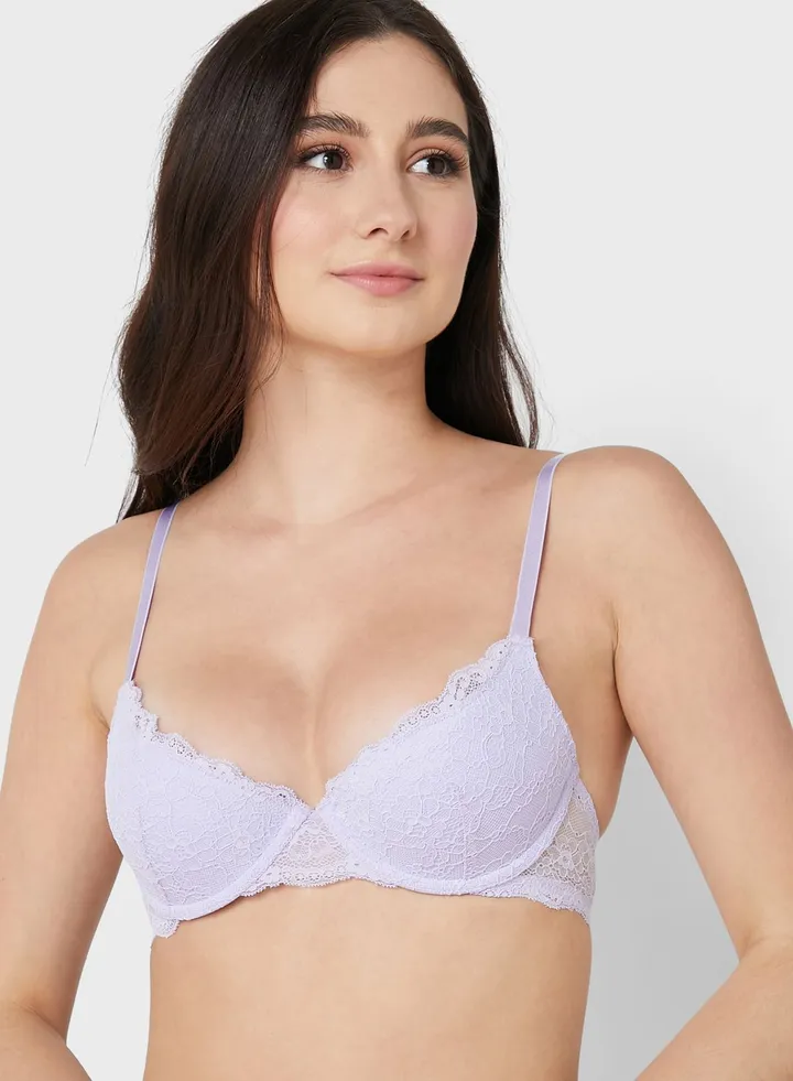 Plunge Neck Bra