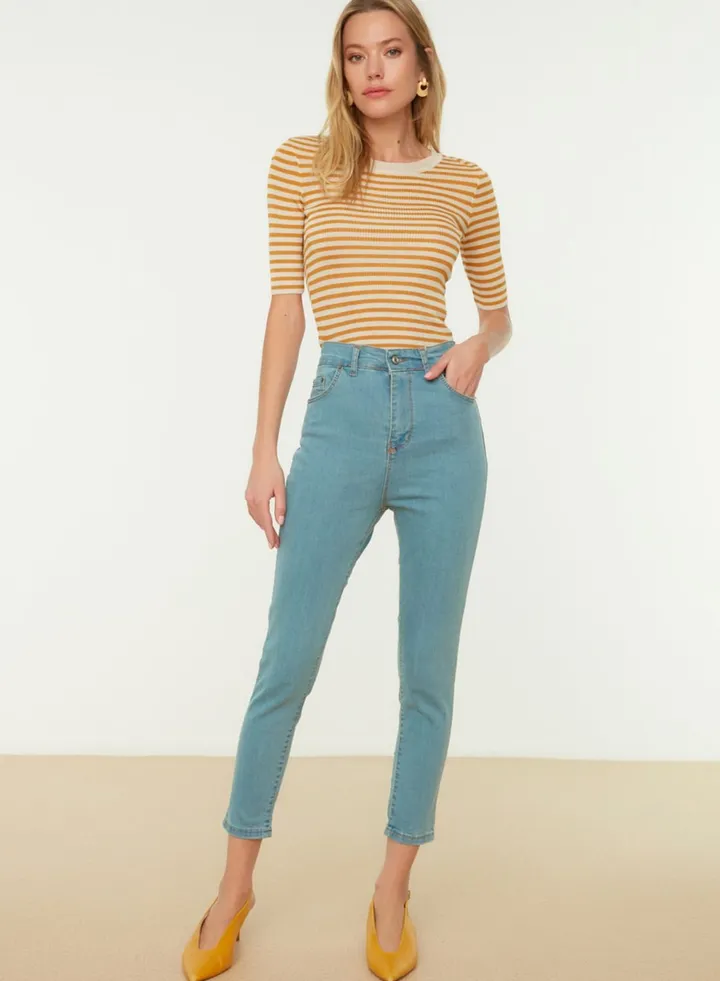High Waist Skinny Jeans