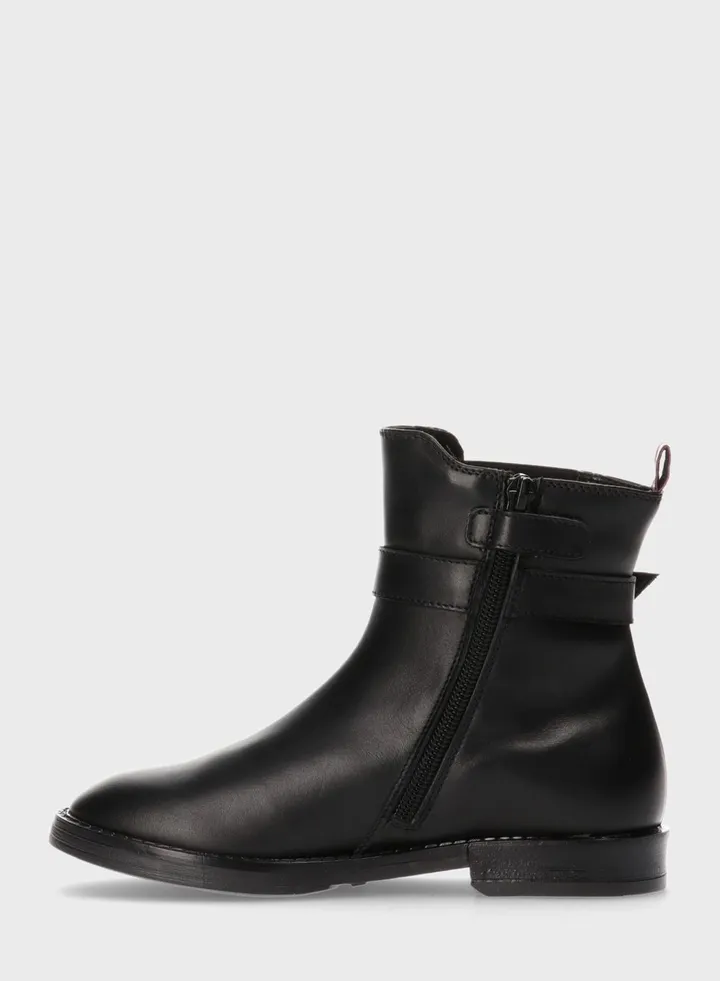 Kids Zipper Boots