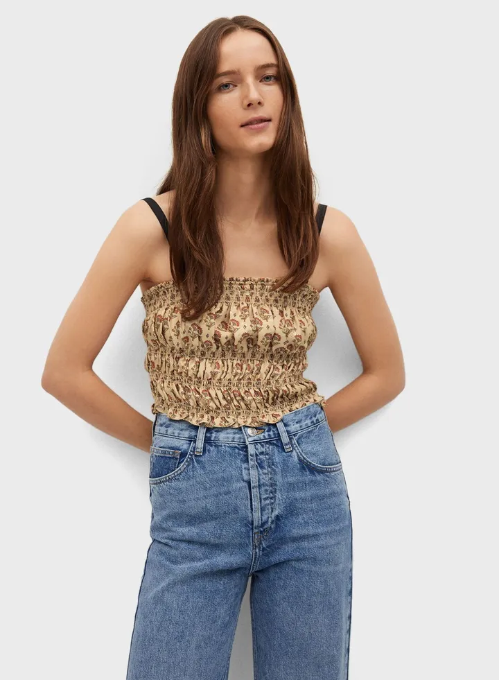 Ruched Detail Top