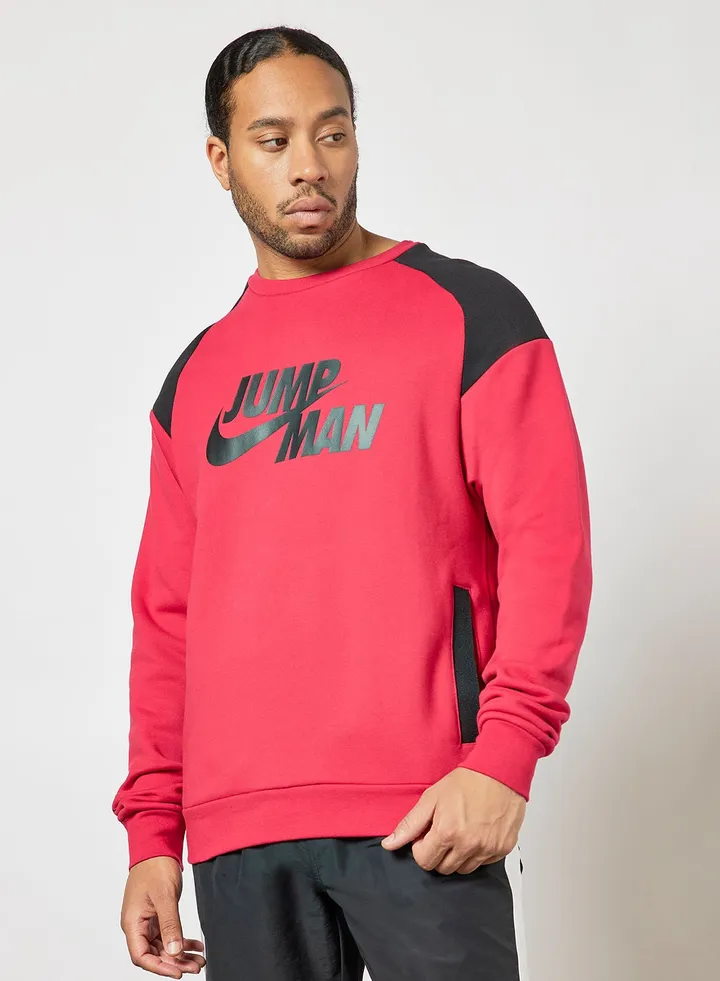 Jumpman Fleece Crew Sweatshirt