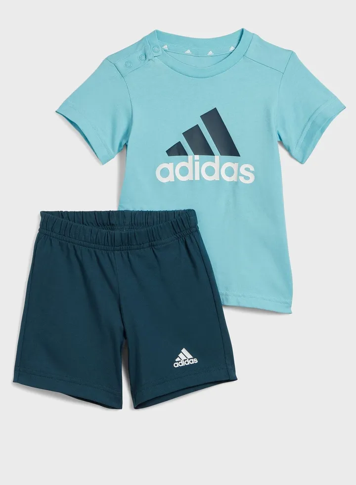 Essentials Organic Cotton Tee And Shorts Set