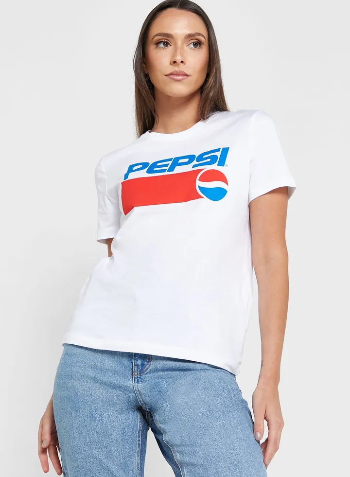 Crew Neck Graphic T-Shirt