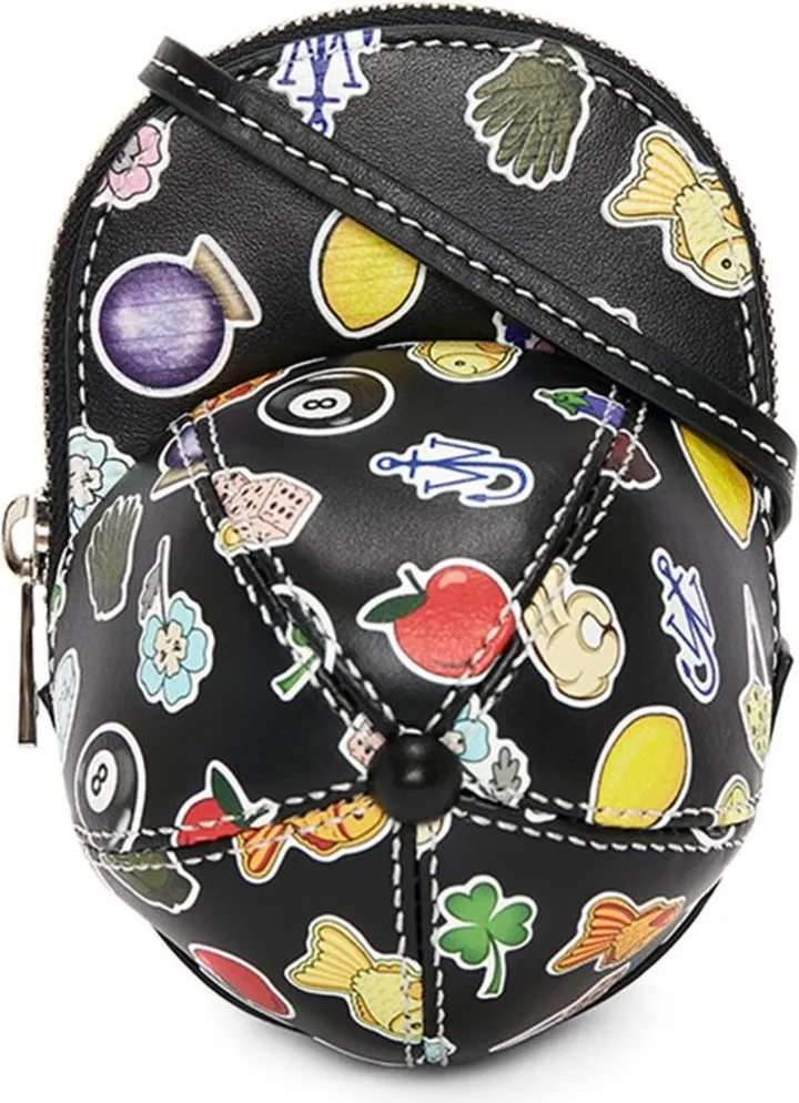 Jw Anderson Mini Leather Cap Cross-Body Bag