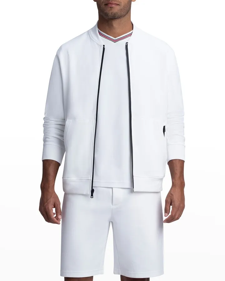 Men's Comfort Full-Zip Bomber Sweatshirt