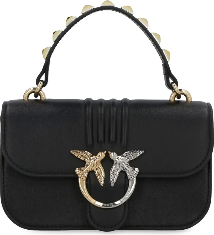 Love Bell Leather Mini Crossbody Bag