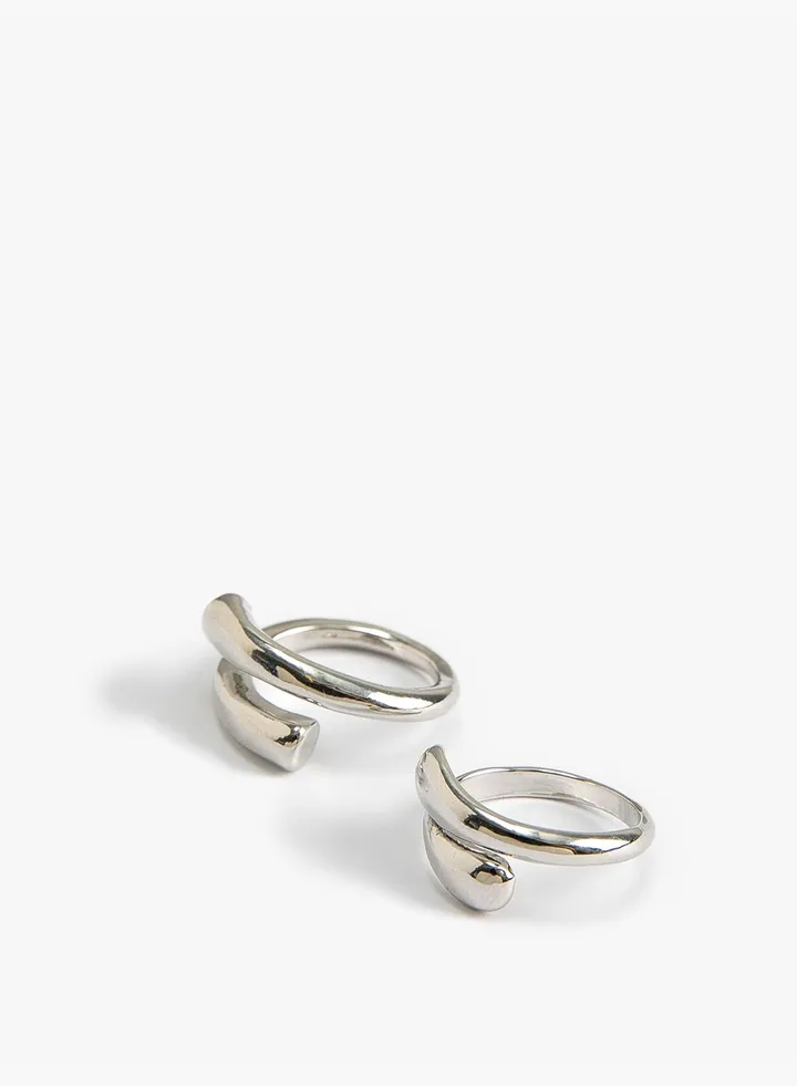 Ring Set 2 Pack Metal