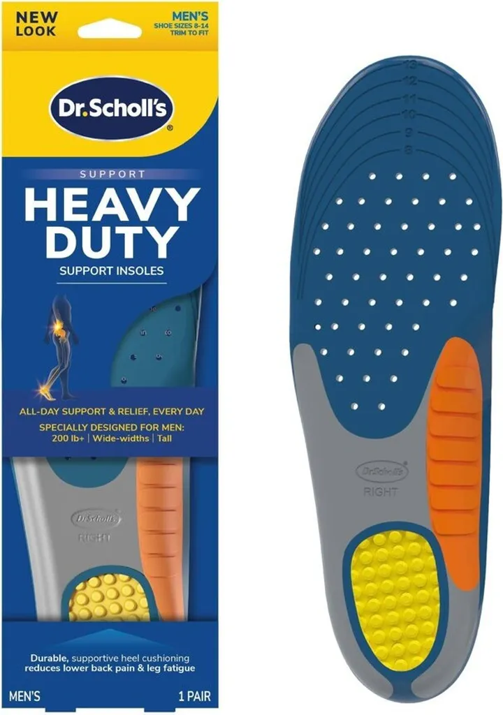 Dr. Scholl's Pain Relief Orthotics Heavy Duty Insoles for Men - Size (8-14)
